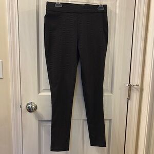 Apt. 9 Black Ankle Cropped Pants Slim Fit